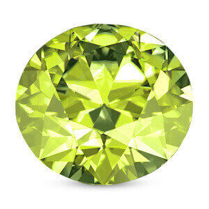 august birthstone peridot at A & M jewelers